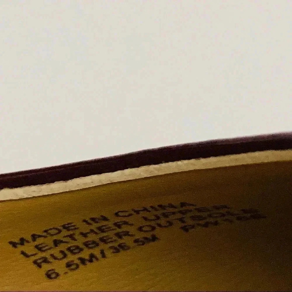 Michael Kors Patent Leather Burgundy Heels - Picture 6 of 8